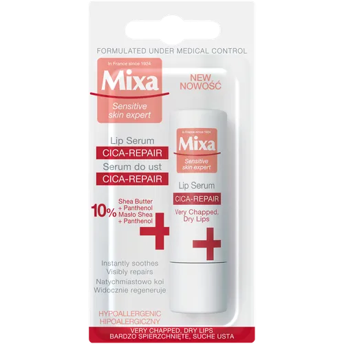 Mixa Cica Repair Lip Serum (Serum - pomadka ochronna do ust)