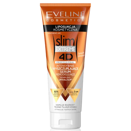 Eveline Cosmetics Slim Extreme 4D, Intensywnie wyszczuplające serum remodelujące