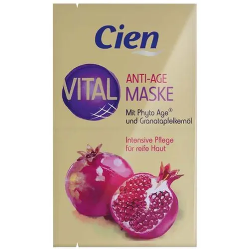 Cien Vital, Anti-age Mask (Maseczka rewitalizująca do twarzy)
