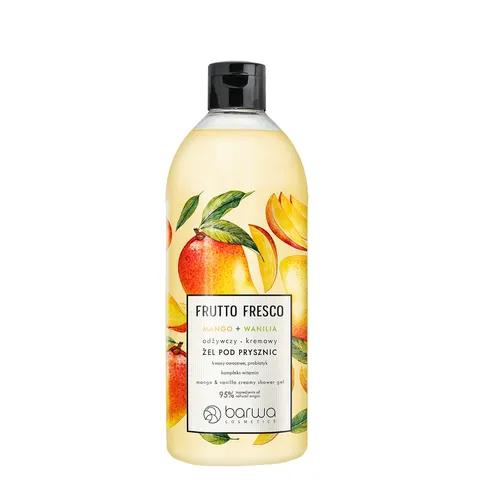 Barwa Frutto Fresco, Odżywczy żel pod prysznic `Mango + wanilia`