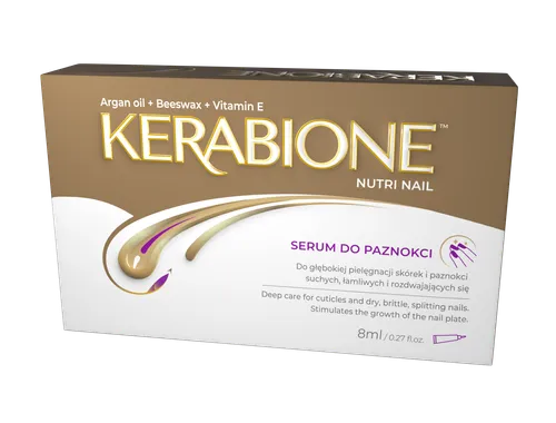Kerabione Nutri Nail, Wzmacniające serum do pielęgnacji skórek i paznokci - 1