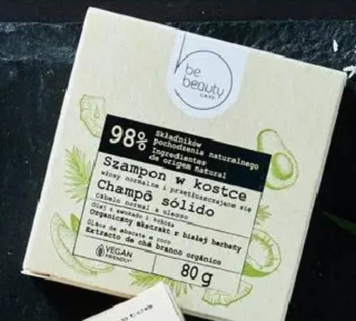 bebeauty Szampon w kostce do włosów normalnych i przetłuszczających się