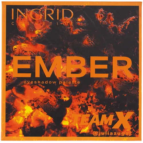 Ingrid Cosmetics Ingrid x Team X, Paleta cieni do powiek `Ember` - 2