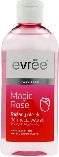 Evree Magic Rose, Różany olejek do mycia twarzy do wszystkich typów skóry