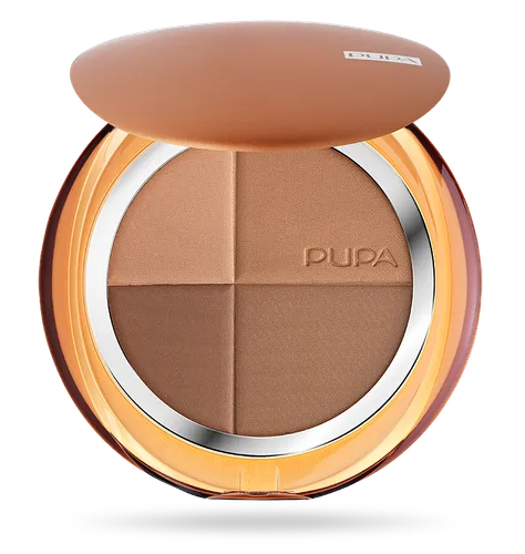 PUPA 4Sun Terra Compatta Abbronzante Multi Effetto [4Sun Bronzing Powder] (Puder brązujący SPF 15) - 1