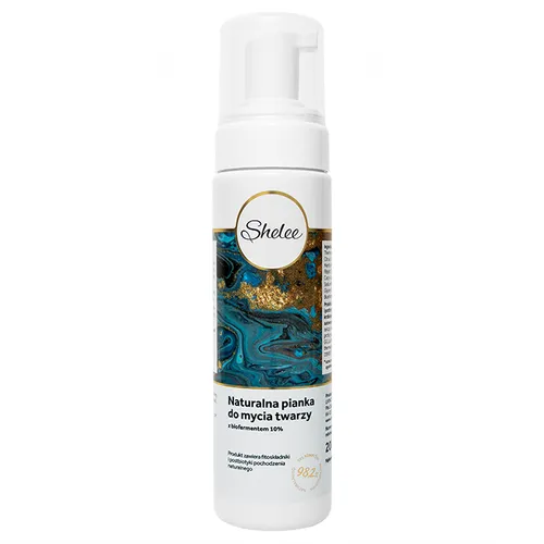 Shelee Naturalna pianka do mycia twarzy z biofermentem 10%