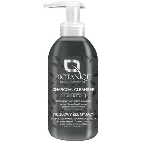 Biotaniqe Pure Detox, Węglowy żel myjący