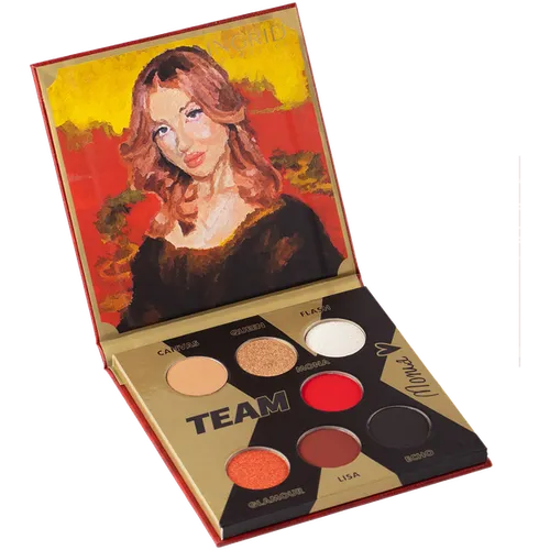 Ingrid Cosmetics Ingrid x Team X, Paleta cieni do powiek `Mona` - 1