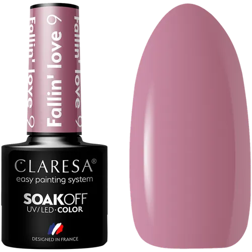 Claresa Fallin' Love, Soak-off UV/LED Color (Lakier hybrydowy)