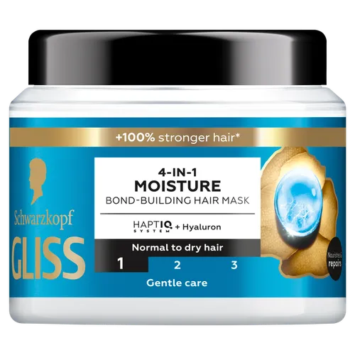 Schwarzkopf Gliss 4-in-1 Moisture Bond-Building Hair Mask (Nawilżająca maska do włosów)