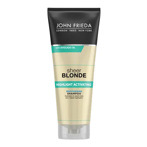 John Frieda Sheer Blonde, Highlight Activating Moisturising Shampoo (Szampon nawilżający)