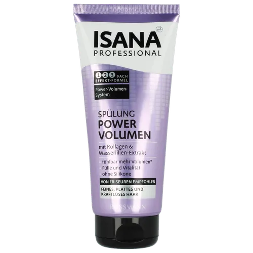 Isana Professional, Power Volumen, Spulung (Odżywka do włosów delikatnych, prostych i słabych)