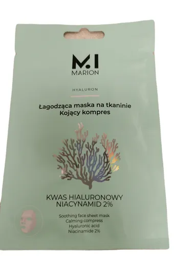 MI Marion Kojący kompres, Łagodząca maska na tkaninie