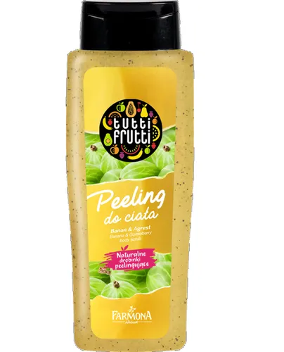 Tutti Frutti Peeling do ciała `Banan i agrest`