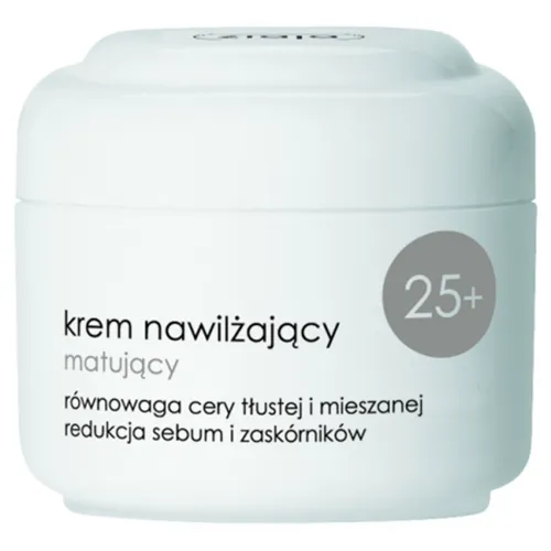 Ziaja Kremy 25+, Krem nawilżający matujący