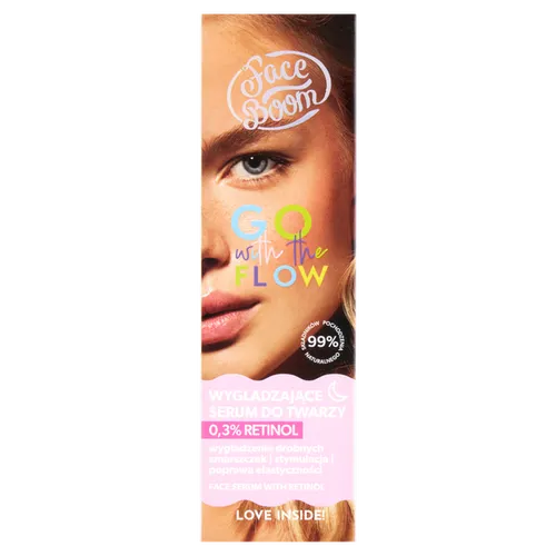 FaceBoom Go With The Flow, Wygładzające serum do twarzy