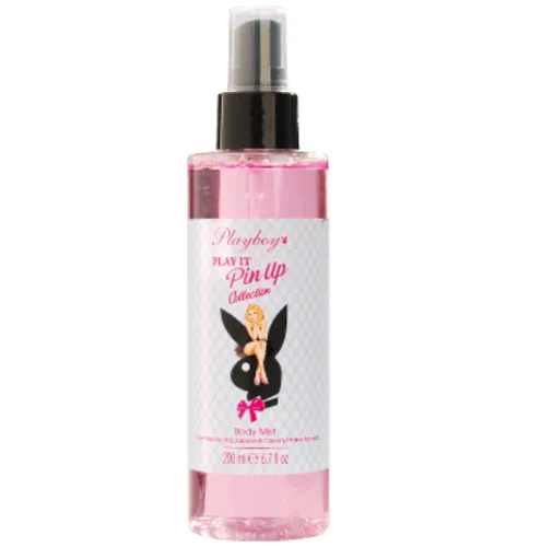 Playboy Play It Pin Up Collection, Pefrumed Body Mist (Mgiełka do ciała)