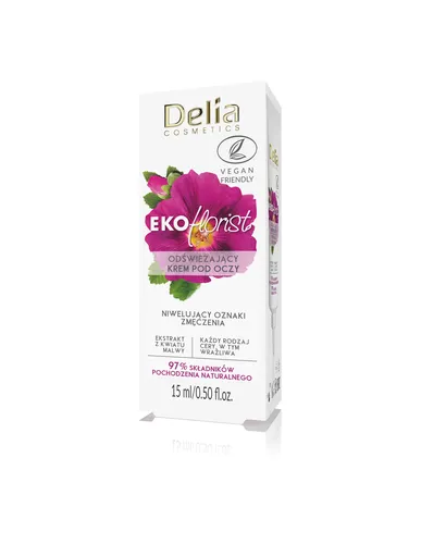 Delia EKOflorist, Odświeżający krem pod oczy - 2