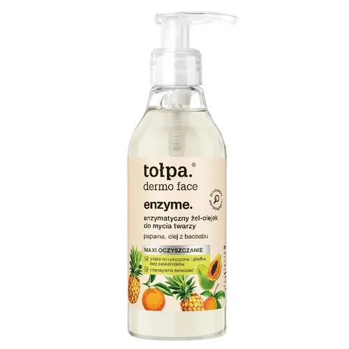 Tołpa Dermo Face, Enzyme, Enzymatyczny żel-olejek do mycia twarzy