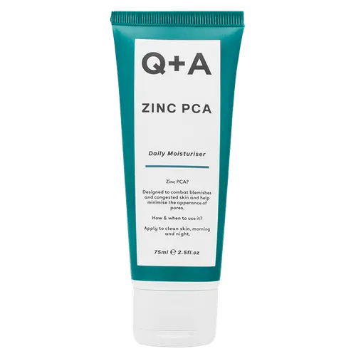Q+A Zinc PCA, Daily Moisturiser (Krem nawilżający do twarzy z cynkiem PCA)