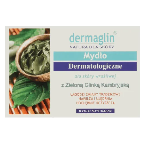 Dermaglin Mydło dermatologiczne z zieloną glinką - 2