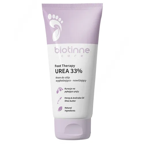 Biotinne Care Foot Therapy Urea 33%, Krem do stóp wygładzająco - nawilżający - 1