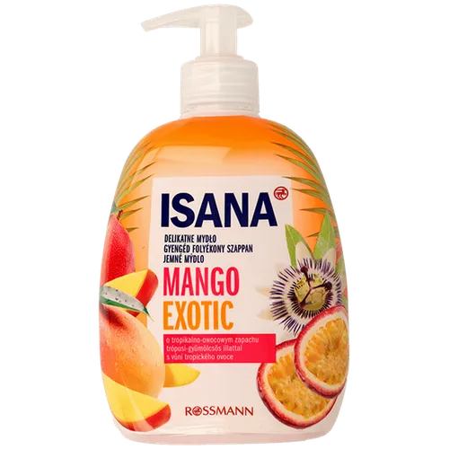 Isana Mango Exotic Milde Seife (Delikatne mydło w płynie o zapachu tropikalno-owocowym) - 1