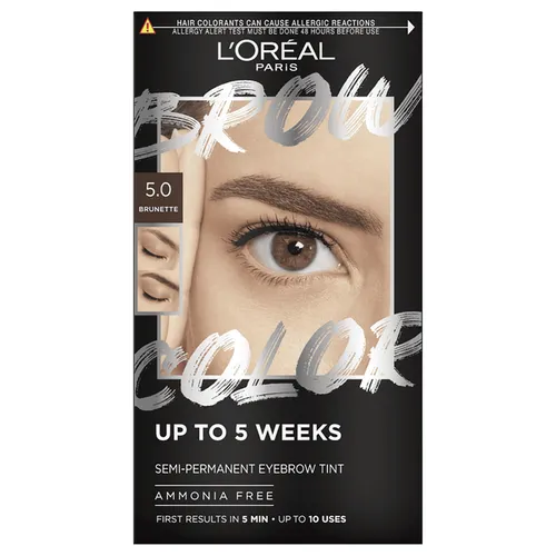 L'Oreal Paris Brow Color Semi-Permanent Eyebrow Tint (Zestaw do koloryzacji brwi) - 1