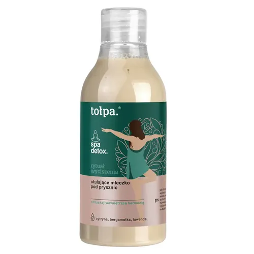 Tołpa Spa Detox, Otulające mleczko pod prysznic `Rytuał wyciszenia`
