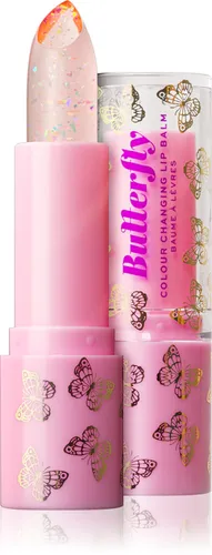 I Heart Revolution Butterfly, Colour Changing Lip Balm (Brokatowy balsam do ust zmieniający kolor)