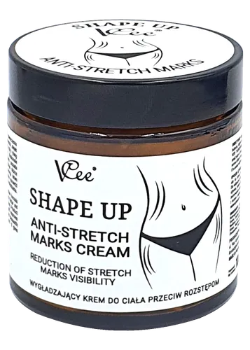 VCee Shape Up, Anti-Stretch Marks Cream (Wygładzający krem do ciała przeciw rozstępom)