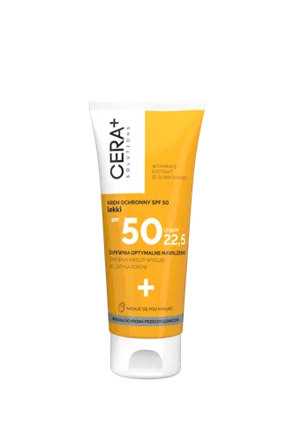CERA+ Solutions Lekki krem ochronny SPF 50