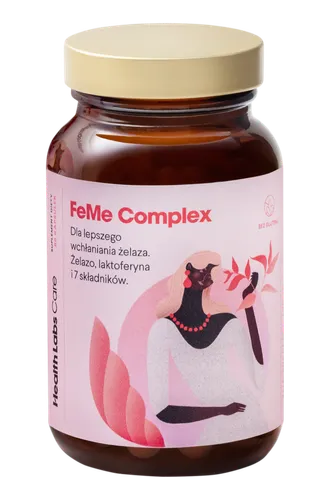 Health Labs Care FeMe Complex, Dla lepszego wchłaniania żelaza