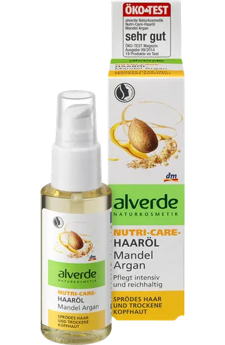 Alverde Haarol Mandel Argan (Olejek do włosów)