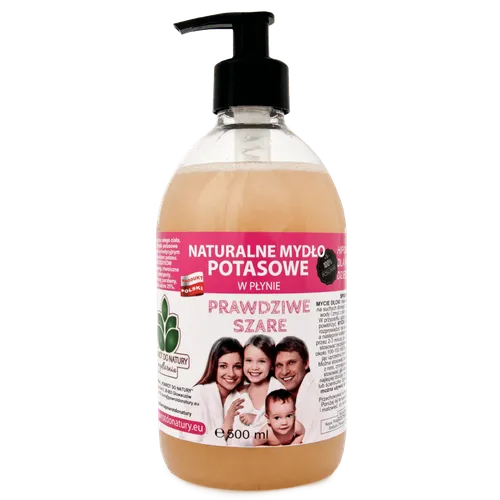 Powrót do natury Naturalne mydło potasowe w płynie `Prawdziwe szare` - 1