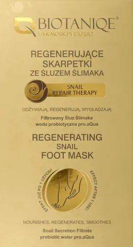 Biotaniqe Terapia Śluzem Ślimaka, Regenerujące skarpetki ze śluzem ślimaka - 2