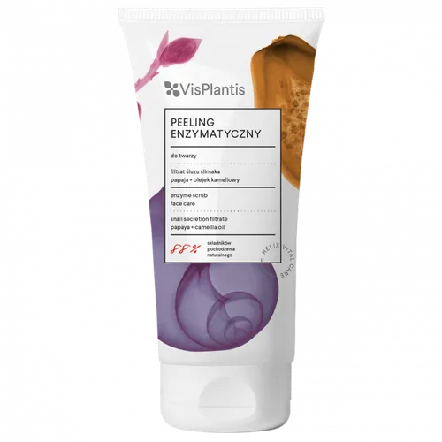 Vis Plantis Helix Vital Care, Peeling enzymatyczny do twarzy 'Papaja + Kamelia + Poly-Helixan' - 1