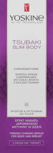 Yoskine Tsubaki Slim Body, Serum Shiatsu ujędrniające do ciała i biustu