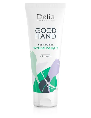 Delia Good Hand, Wygładzający krem do rąk z sokiem z aloesu