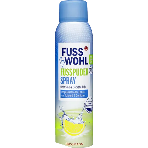 Fusswohl Fusspuderspray (Puder do stóp w sprayu (stara wersja))
