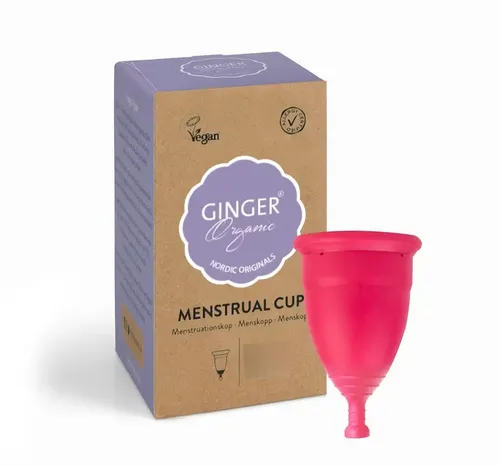 Ginger Organic Menstrual Cup (Kubeczek menstruacyjny (różne rozmiary))