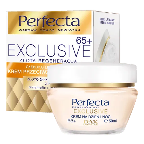 Perfecta Exclusive, Głęboko liftingujący krem przeciwzmarszczkowy 65+