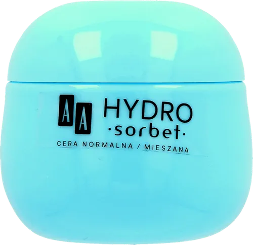 AA Hydro Sorbet, Krem multinawilżenie + promienna cera do cery normalnej