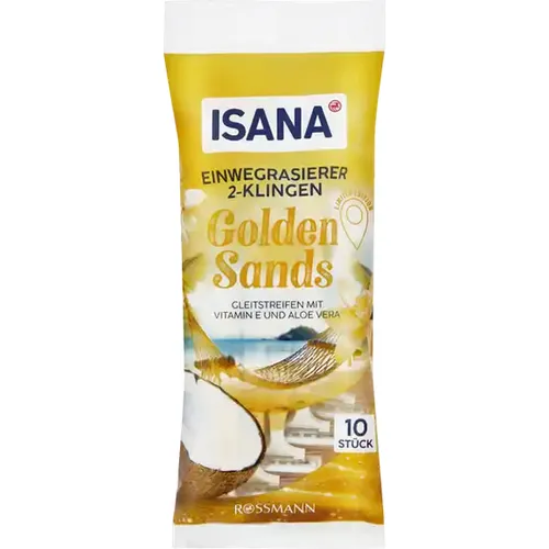 Isana Golden Sands, Razors (Maszynki do golenia)