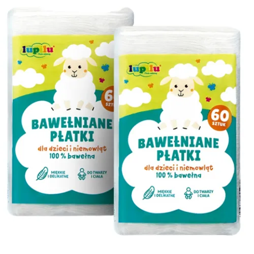 Lupilu Bawełniane płatki dla dzieci i niemowląt