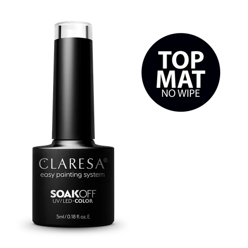 Claresa Top Matt No Wipe (Top matujący bez zmywania)
