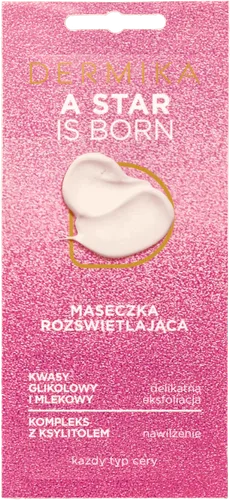 Dermika Maseczka rozświetlająca `A Star Is Born`