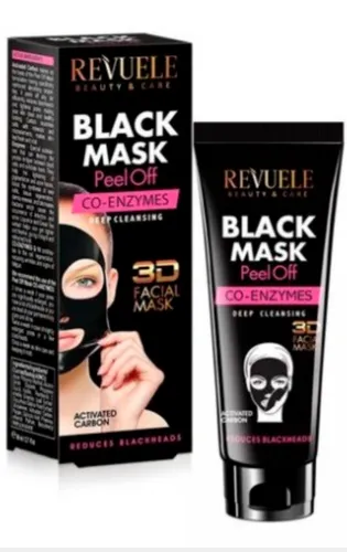 Revuele Black Mask Peel Off Co-enzymes Q10 (Maska oczyszczająca peel-off)