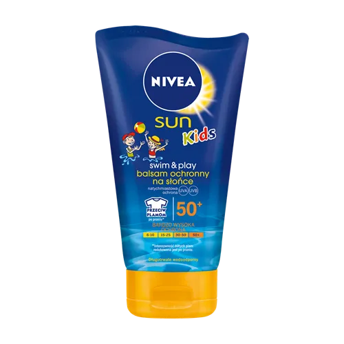 Nivea Sun. Kids Swim & Play Balsam ochronny na słońce SPF 50