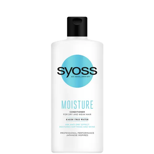 Syoss Moisture Conditioner (Odżywka nawilżająca do włosów suchych i osłabionych z kompleksem aminokwasów i wodą klonową)